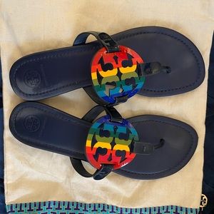 MILLER SANDAL, PATENT LEATHER